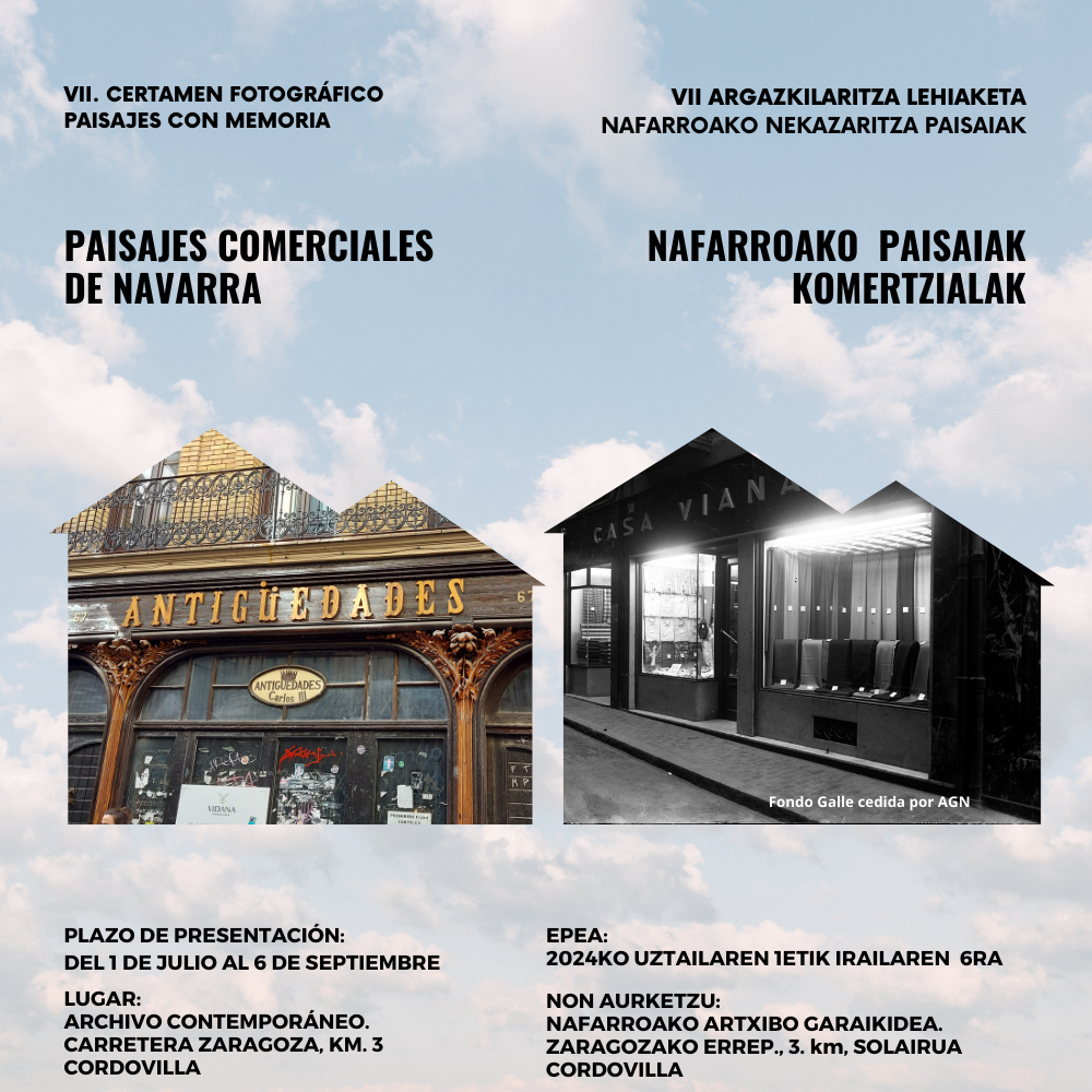VII Certamen fotográfico Paisajes con memoria. Paisajes comerciales de Navarra